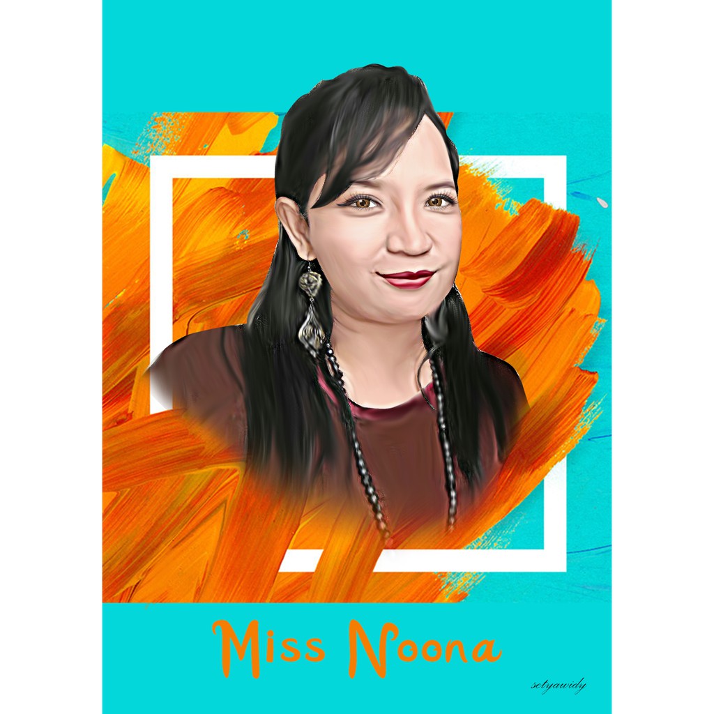 

Kado Unik Smudge Painting / Ilustrasi Wajah / Vektor + Cetak LAMINASI+ Frame A4 (21 X 30)