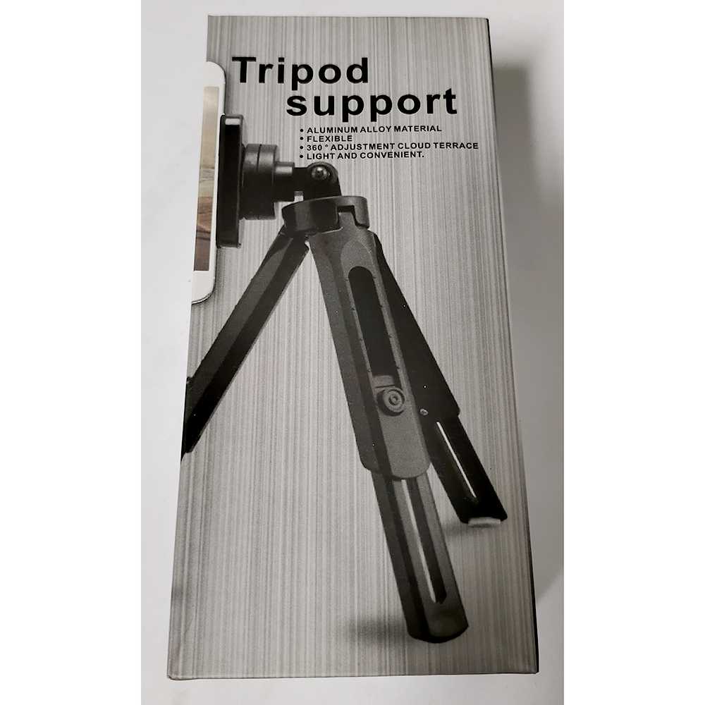 (100% BARANG ORI) ACEHE Tripod Mini Smartphone Holder Clamp Vlog Zoom Meeting - K-518