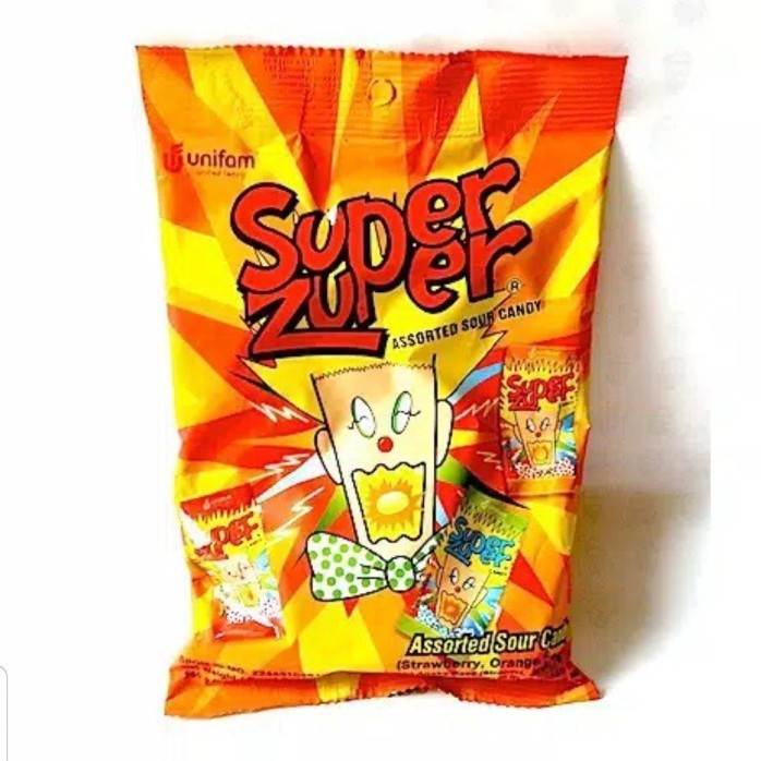 

SUPER ZUPER PERMEN ASSORTED CANDY PERMEN JADOEL ISI 50PERMEN