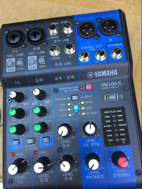 Mixer Yamaha Mg06x Original Garansi Resmi Yamaha 1 Tahun Shopee Indonesia