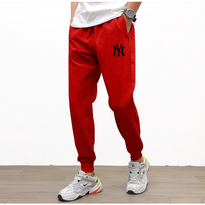 JOSJOLI_STORE/Celana Jogger Alan Bordir/Celana Panjang Jogger Pria Dewasa/Fit Pemakai 28-32cm