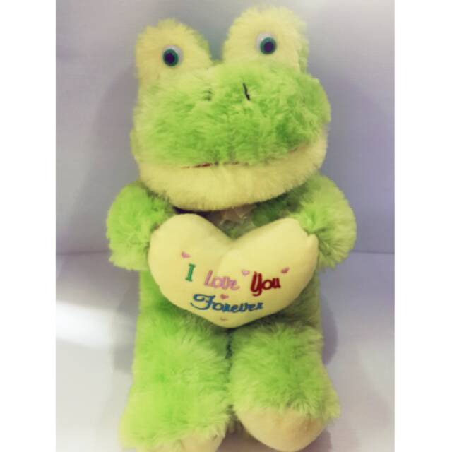 Boneka Kodok Bawa Hati 57 Cm