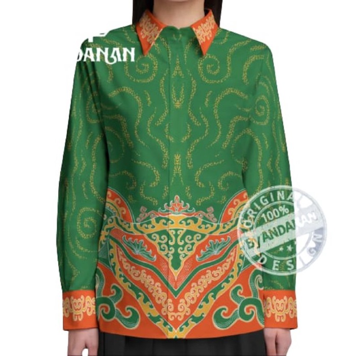 kain bahan Batik Lampung