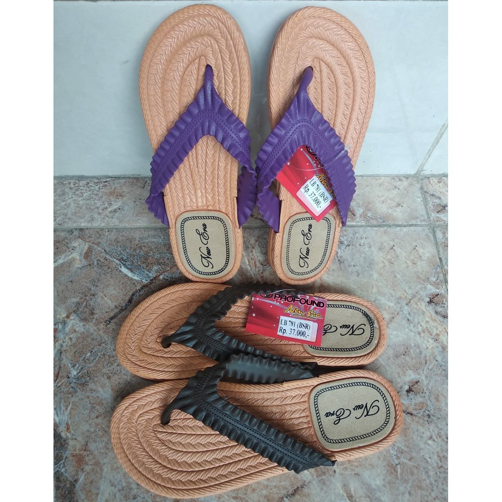 Sandal Jepit Wanita New Era LB 781 Size 36-40