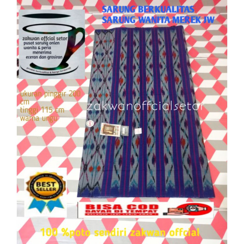 sarung gebeng kw terbuat dari bahan katun lembut/ sarung JW/sarung wanita