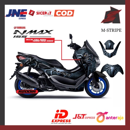 DECAL NMAX 155 FULL BODY/ STRIPING NMAX 155 FULL BODY/ STICKER NMAX 155 FULL BODY