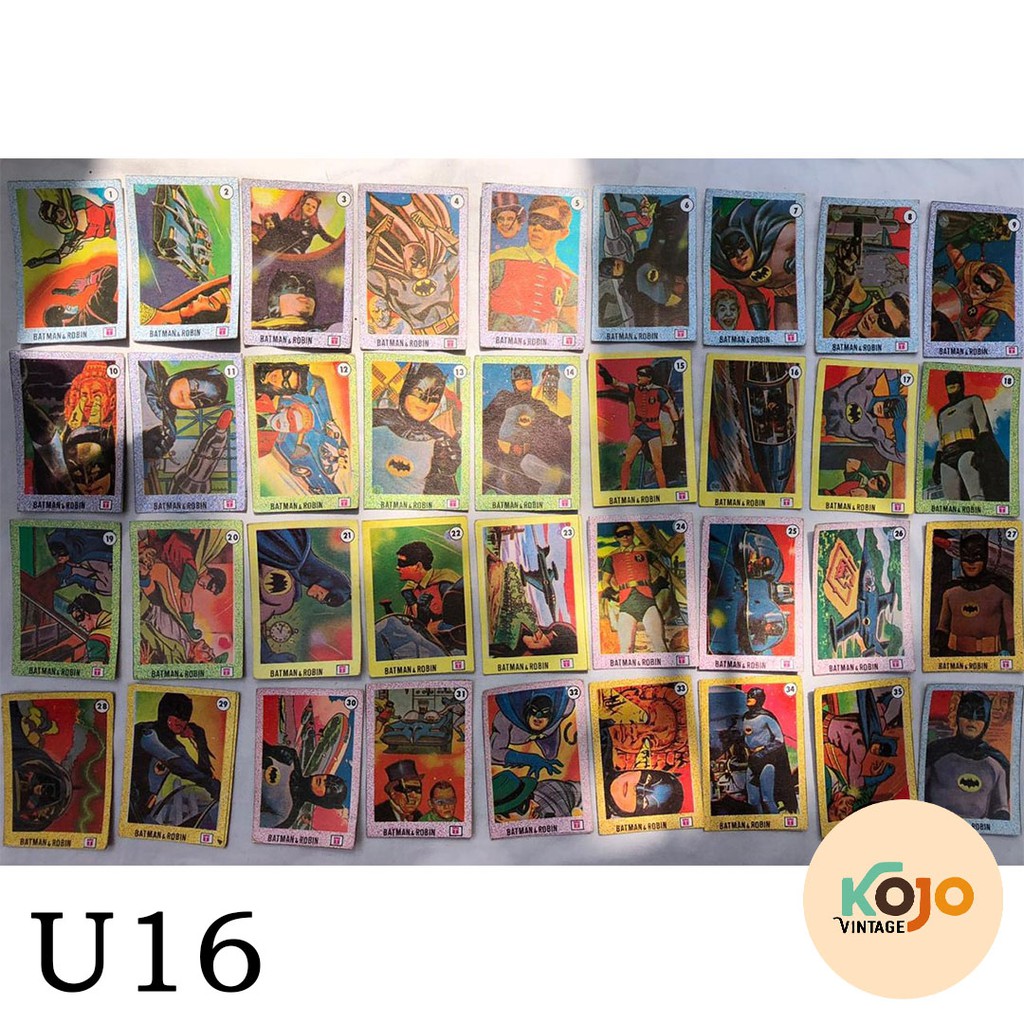 Mainan Gambaran Gambar Umbul Lawas Jadul Batman Robin