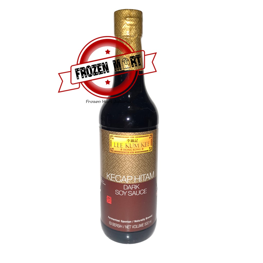 

LEE KUM KEE Dark Soy Sauce (Kecap Hitam) 500 Ml + EXTRA BUBBLE