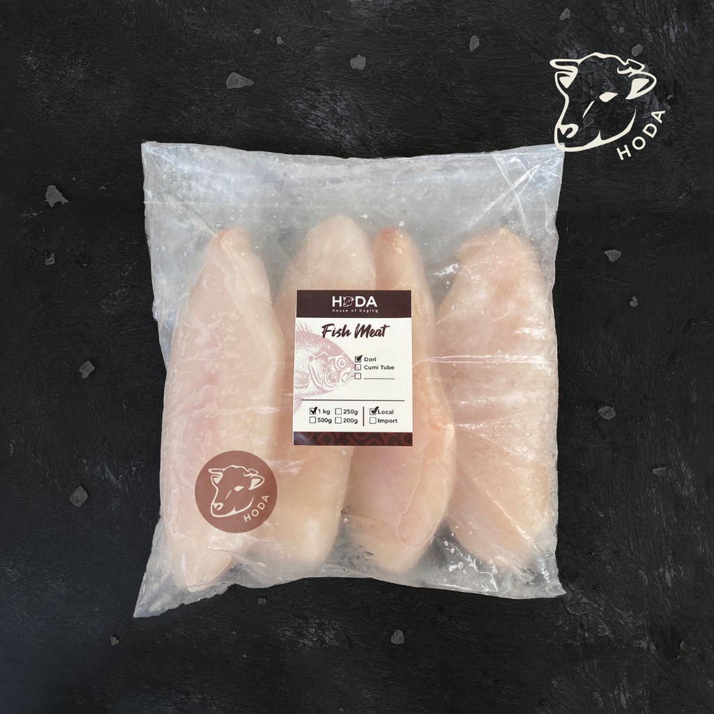 

Dori Fillet / Fillet Ikan Dori Lokal Ekonomis 1kg Frozen
