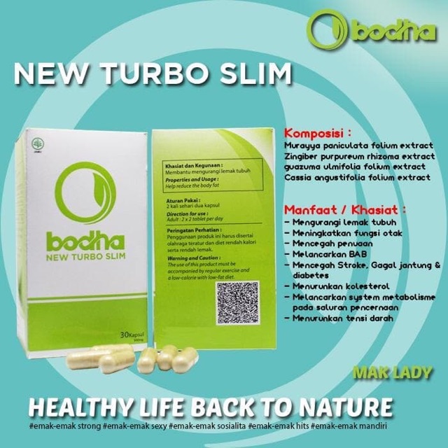 Bodha NEW TURBO SLIM ORIGINAL