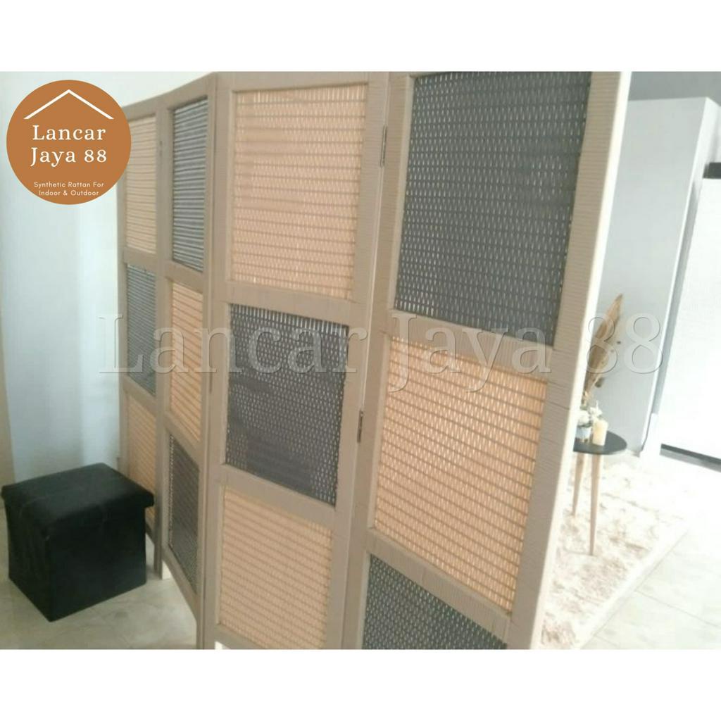 Sketsel Ruangan Rotan Sintetis 1 Pintu