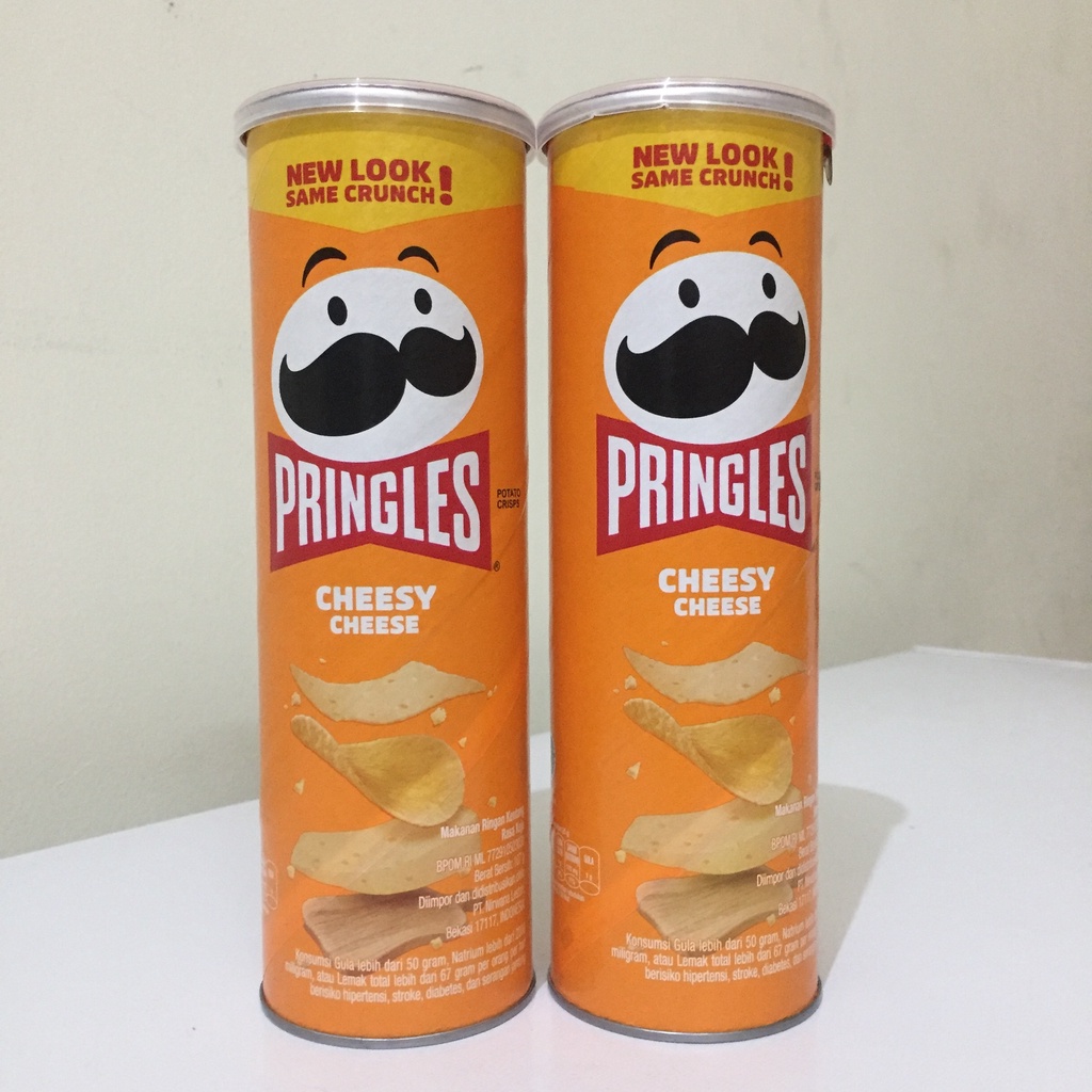 

PRINGLES POTATO CHIPS KERIPIK KENTANG CHEESE/KEJU 107 GRAM