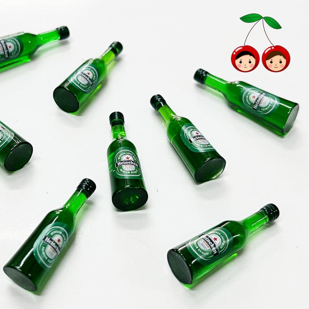 Miniatur Bir Heineken Skala 1:12 - Miniature Heineken Beer