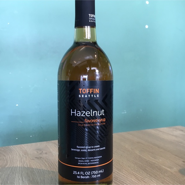 

Toffin prenium syrup rasa hazelnut kualitas setara monin