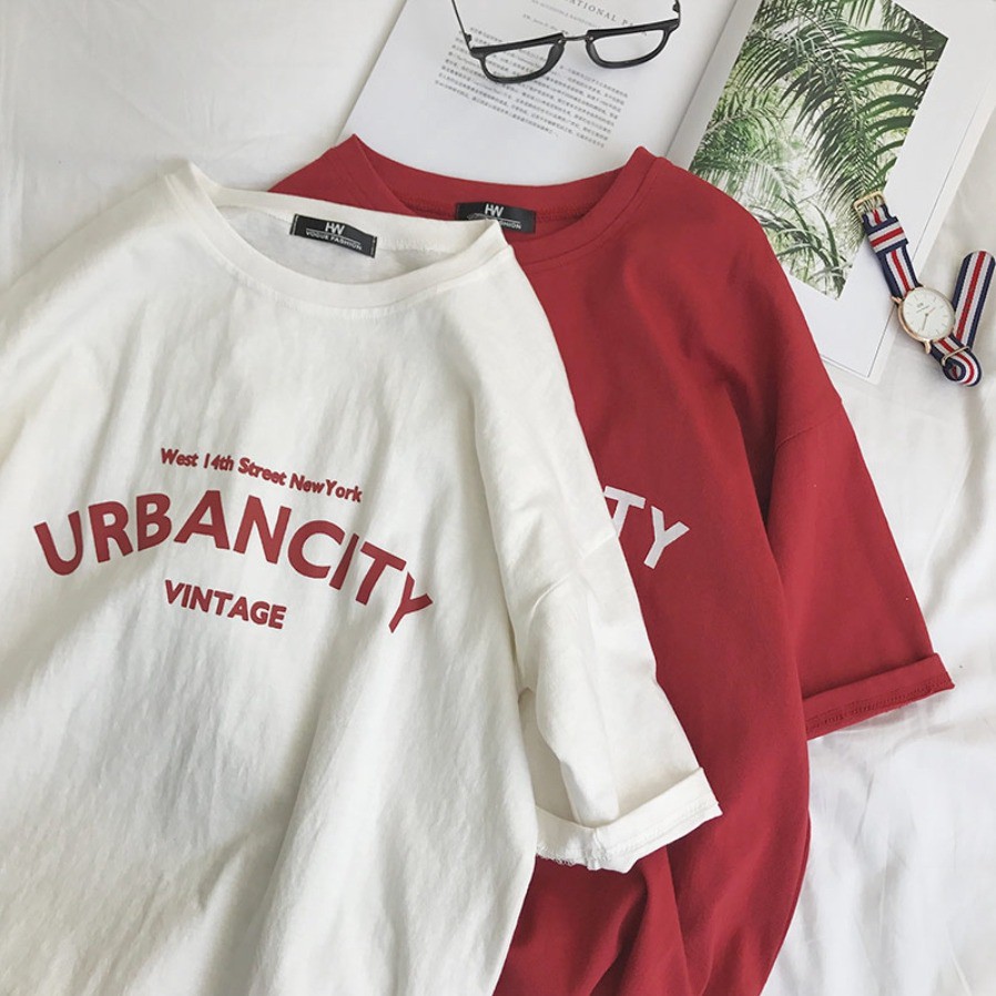 URBANCITY / TERMURAH BAJU KAOS KATUN WANITA/ PRIA UNISEX LENGAN PENDEK / TUMBLR TEE /  OVERSIZE