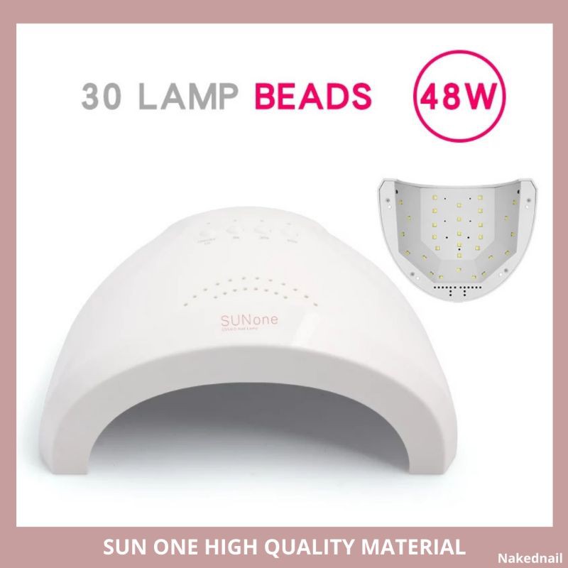 LAMPU NAIL ART SUN ONE UV LAMP 48W ORIGINAL HIGH QUALITY BUKAN YANG KALENG KALENG MURAHAN DRY NAIL