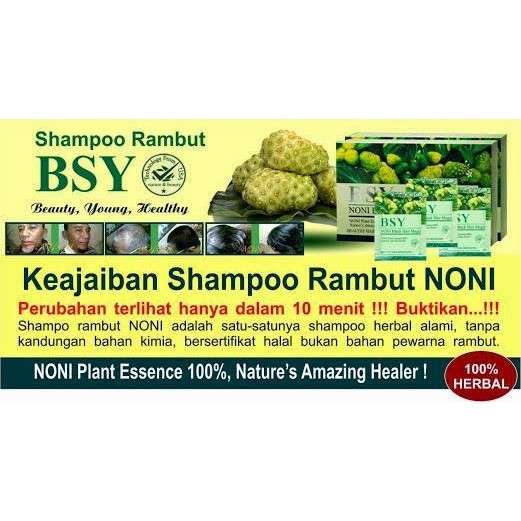 Shampo Herbal Penghitam Rambut Magic Black Hair
