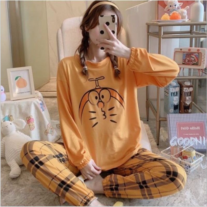 NEW Stelan Oversize Import PP Murah/ Baju Tidur PP Murah/ Piyama wanita Import C07-B,T