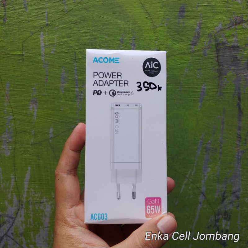 Acome Gan Charger 65W 3 Port