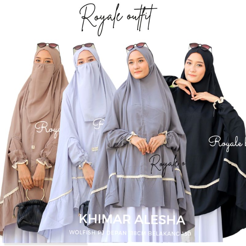 ALESHA KHIMAR  KHIMAR WOLFISH KHIMAR WOLFISH CADAR TALII