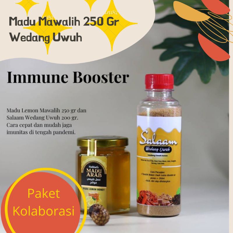 

Madu Lemon Mawalih dan Wedang Uwuh 250 Gram dan 200 Gram