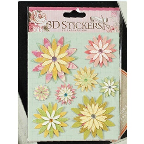 Scrapbook 3D Sticker - Lotus Flower