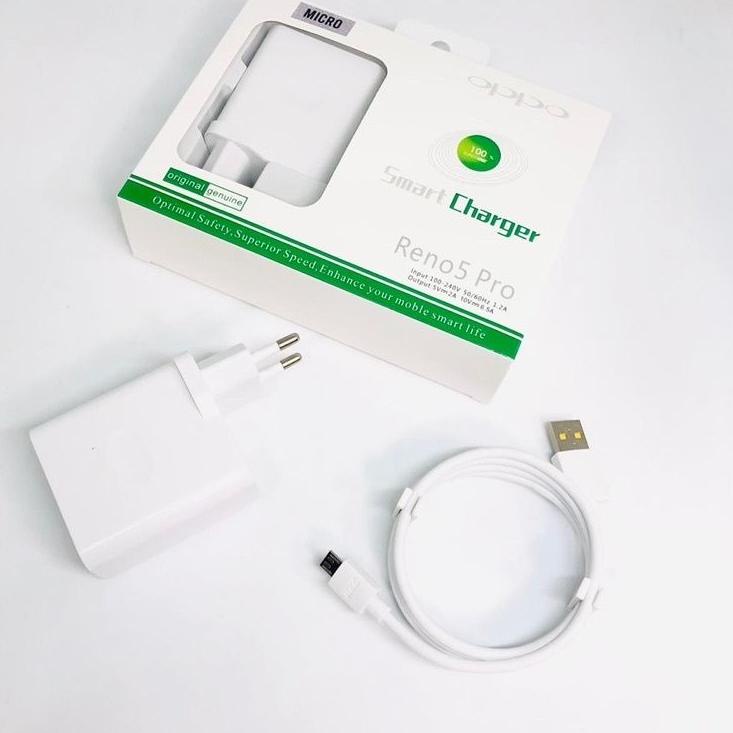 Terlaris Charger Oppo Reno 5 Pro Micro USb Casan Oppo Reno Micro USb Vooc Travel Charger Oppo Reno 5