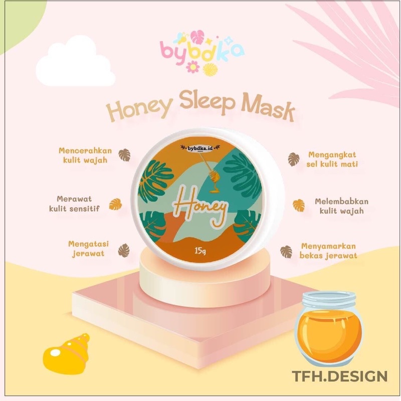 SLEEPING MASK BYBDKA.ID 15 ML SLEEPMASK BYBDKA ID