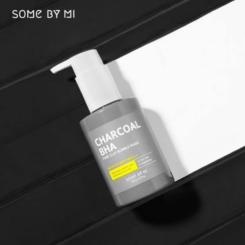 Some By Mi Charcoal BHA Pore Clay Bubble Mask 120g