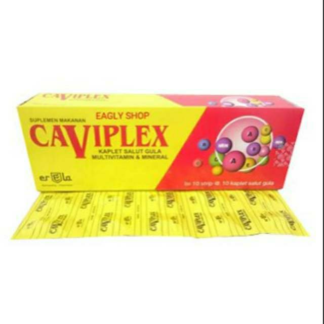 Caviplex Suplemen makanan 1 strip isi 10tablet Ed