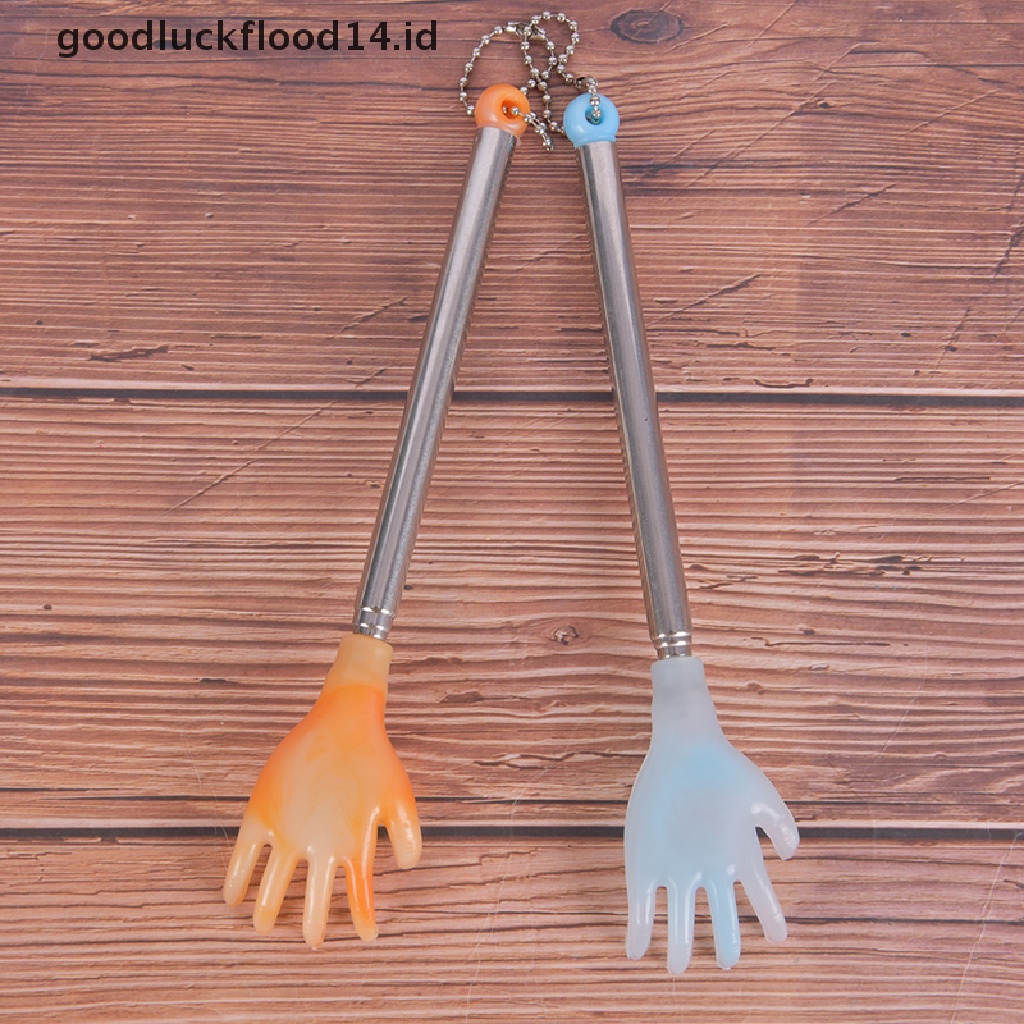 [OOID] 2Pcs Back Scratcher Aid Stick Scratching Massage Roller Long Wooden Body Itch ID