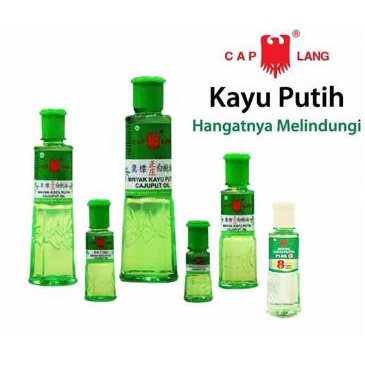 ^ KYRA ^ Cap Lang Minyak Kayu Putih Cajaput Caplang Oil - Ukuran Kecil - Netto 15 dan 30 ml