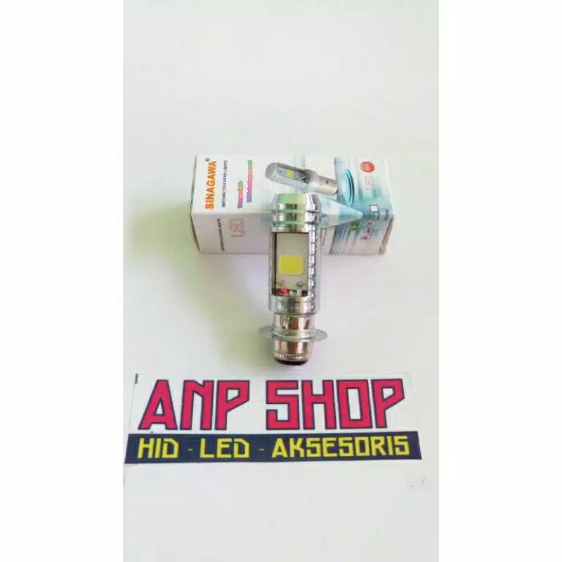 LAMPU UTAMA LED, LED MOTOR H6 WARNA KUNING ATAU WARMWHITE