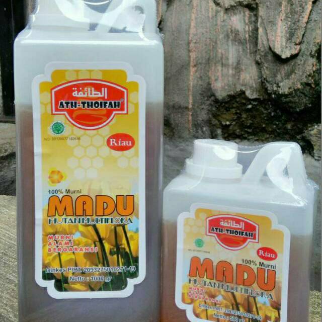 

Madu Hutan Murni Multiflora Asli Riau Original Ath-Thoifah 500 Gram