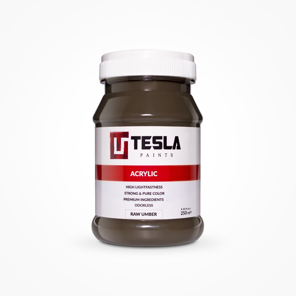 

TESLA PAINTS - 250ML - RAW UMBER