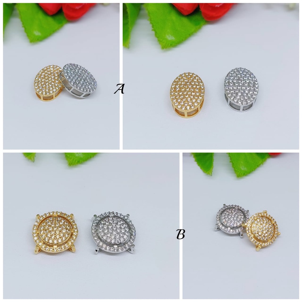 Kalung permata lapis emas perhiasan xuping jewelry 0069-0072