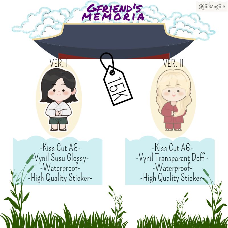 GFRIEND's MEMORIA (Stiker)