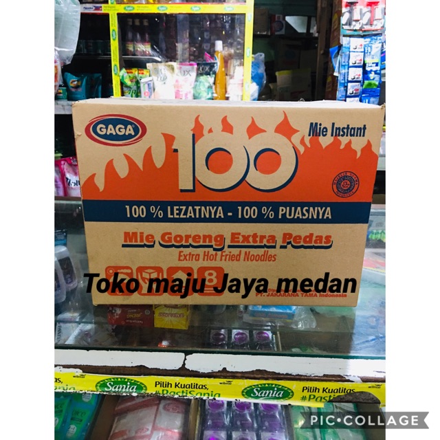 

Mie Gaga 100 Goreng ExtraPedas 1ktk(40) Medan