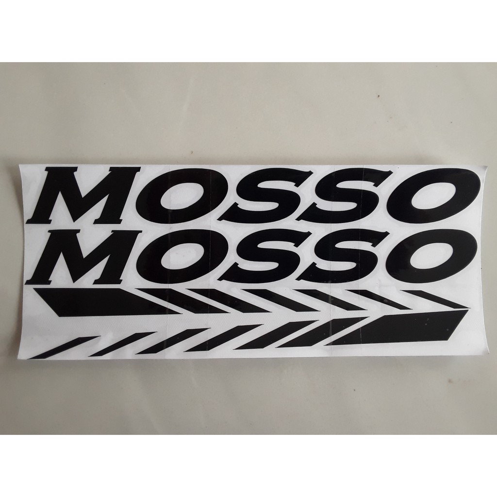 Cutting Sticker Sepeda Mosso >PROMO BELI 3 GRATIS 1<