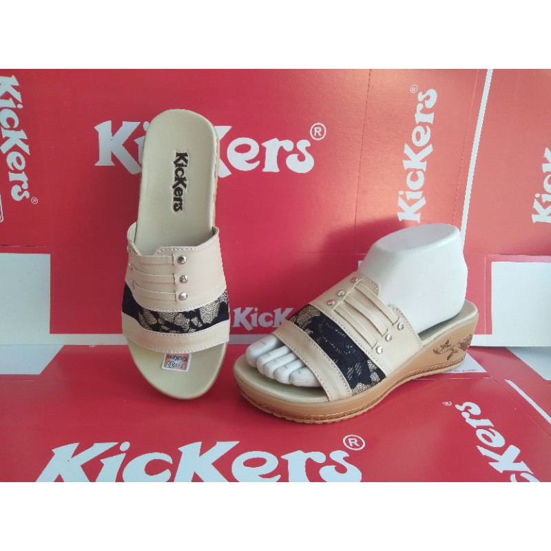 SANDAL WANITA KICKERS WEDGES SANDAL WANITA_