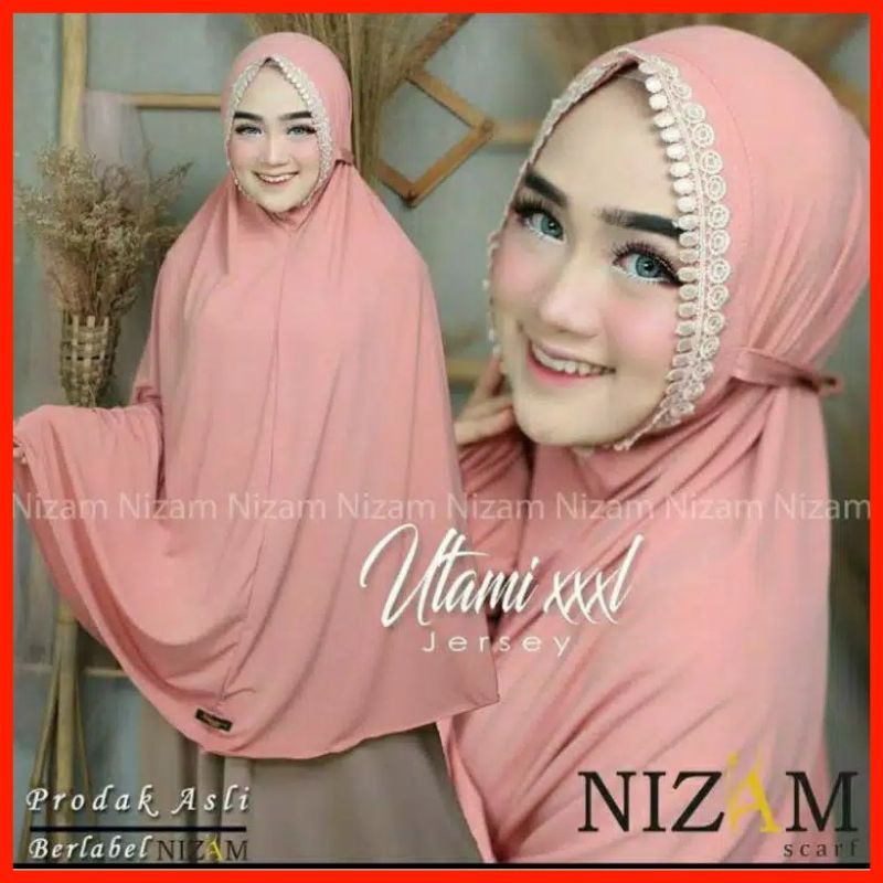 HIJAB INSTAND JERSEY KHIMAR UTAMI RENDA