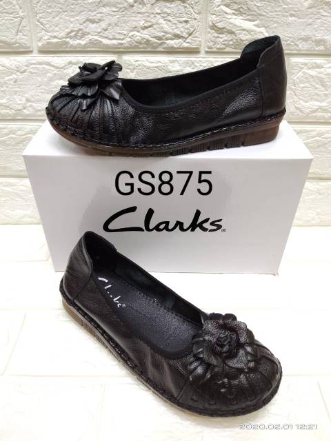 Sepatu Wanita / clarks flat / CLARKS New BUNGA 875 / SEPATU CLARKS