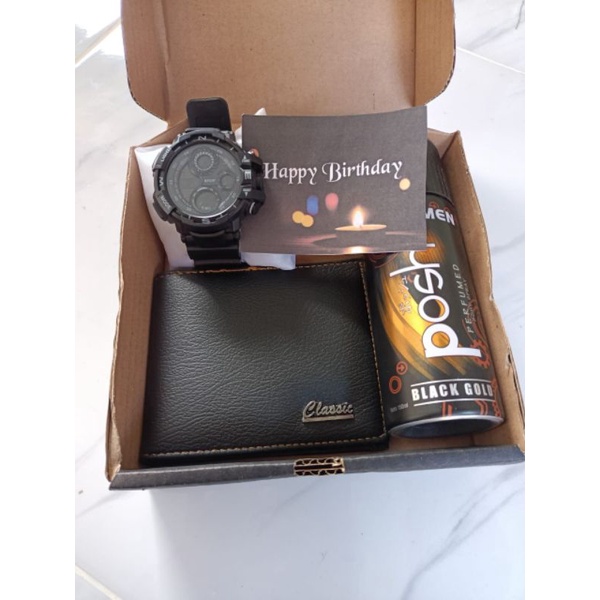 Hampers Cowo, kado ulang tahun pria,kado anniversary pria,gift box untuk guru,kado jam tangan,parfum
