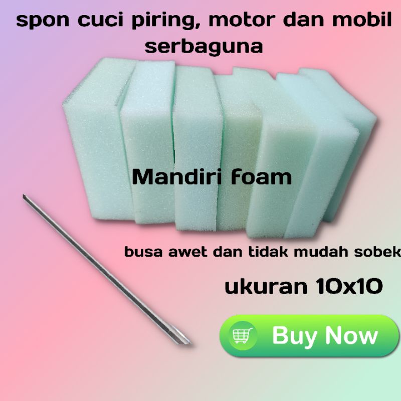 Spon Cuci piring, motor, mobil 10pcs