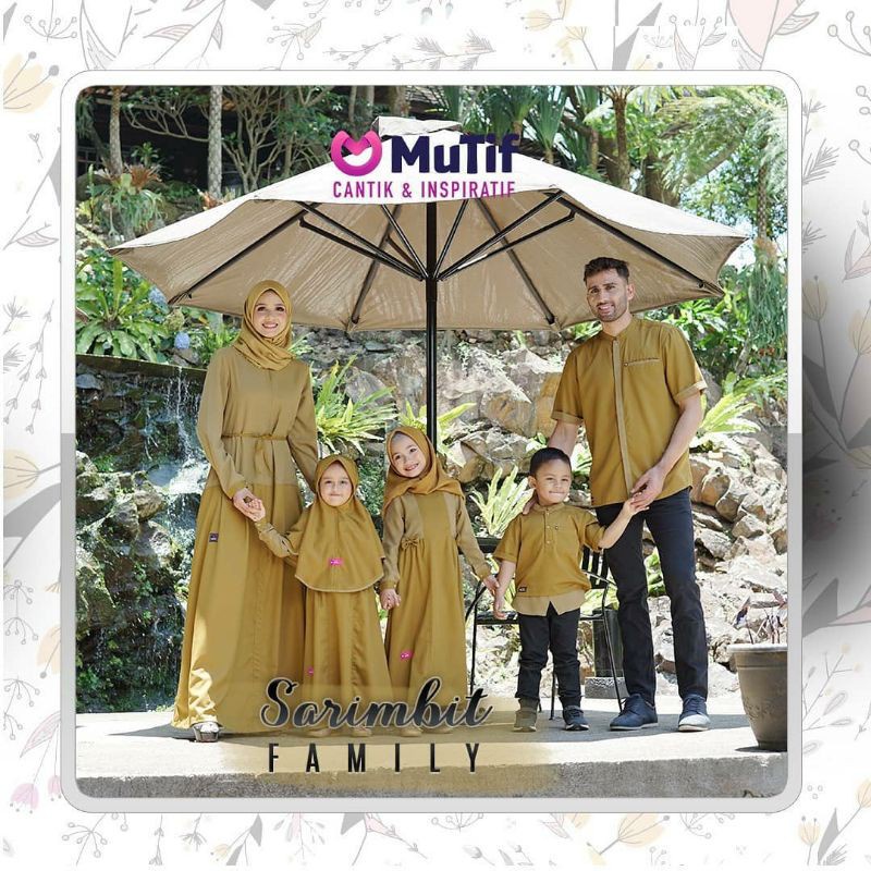 (COD) Terbaru sarimbit keluarga MUTIF ALYA, HANAN, AHSAN, ANDREA ll Famset Bronze Terlaris ORI