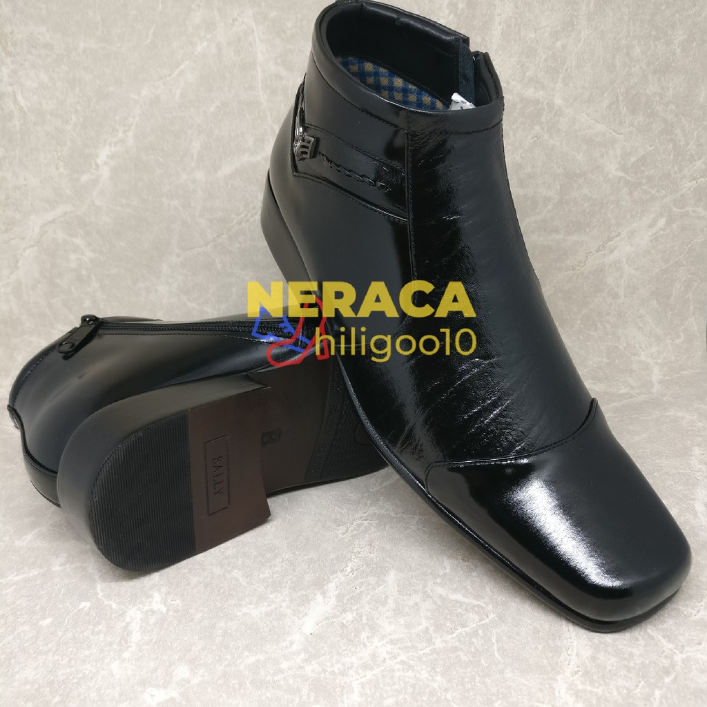 Bally sepatu semi boots pantofel pria 1216