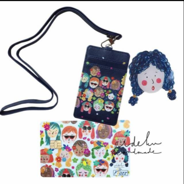 Ideku handmade Paket E Faces Reborn - kartu Flazz by ideku handmade