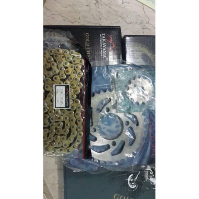 gear paket gold baja gear set smash new 2006 gear set shogun 125 shogun 125 sp