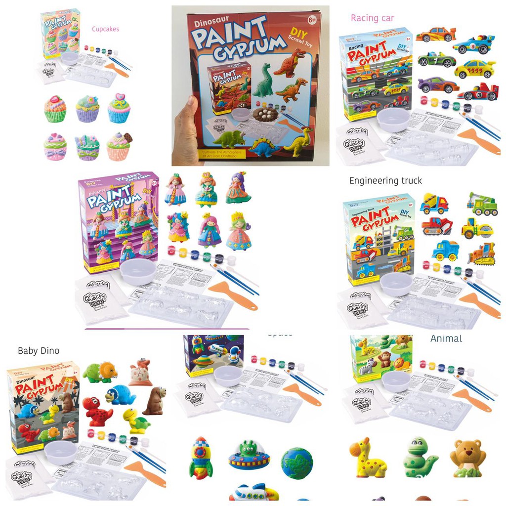 

GYPSUM PAINT DIY SET