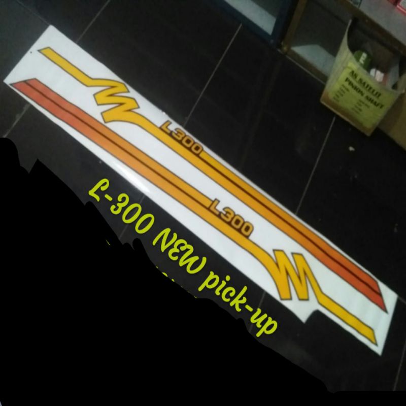 Stiker body L300 diesel
